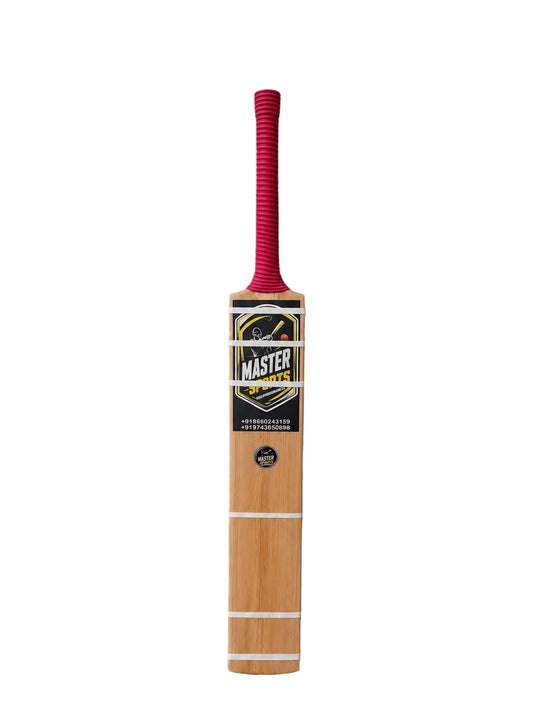 Master Sports Hard Tennis Red Gripper Cricket Bat