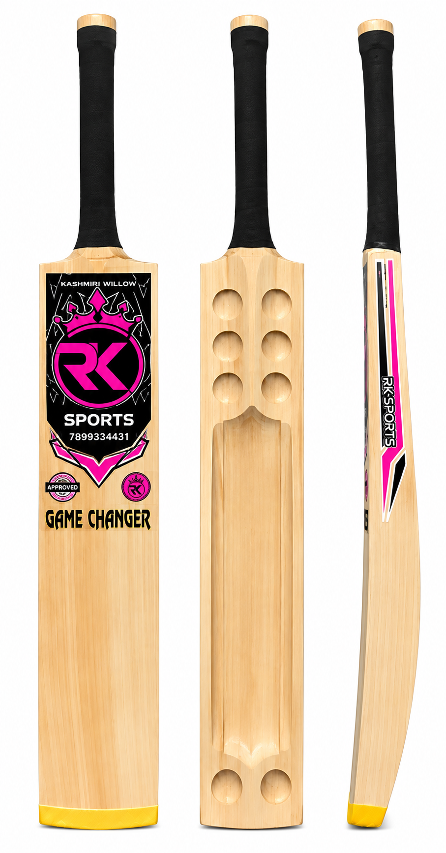 RK Sports Game changer Hard tennis Cricket Bat
