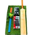 MD Sports Black Sprayed Hard Tennis Cricket Bat
