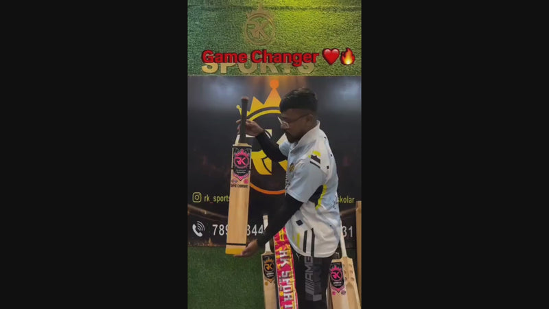 RK Sports Game changer Hard tennis Cricket Bat
