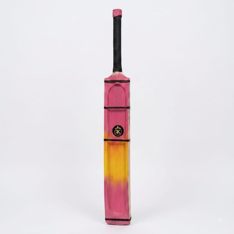 RK Sports Icon Edition Pink Sprayed Hard Tennis Cricket Bat