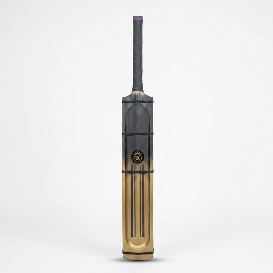 Rk sports Icon Edition Black Sprayed Hard Tennis Cricket Bat